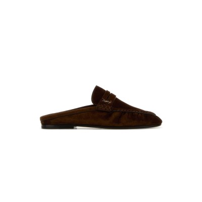 YSL LE LOAFER MULES IN SUEDE 85239227DTT